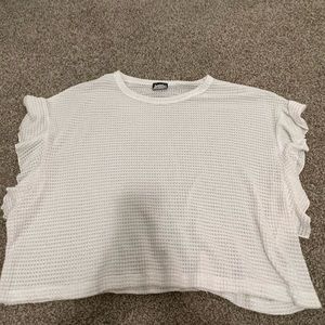 Knitted short sleeve